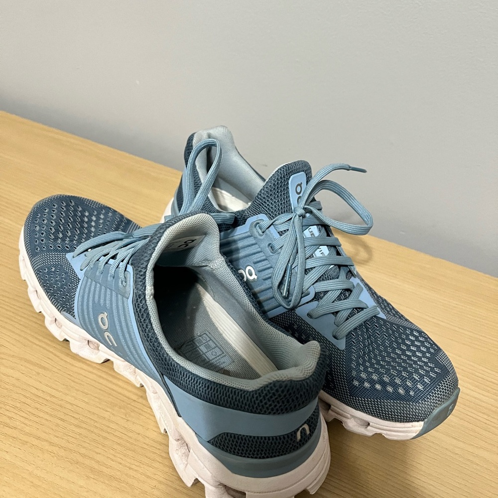 On Cloud Slate Blue Sneakers Women 7.5 Cloudswift 4 - Picture 12 of 15